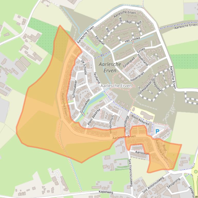 Kaart van postcodegebied 5684MA.