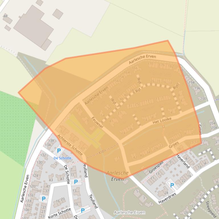 Kaart van postcodegebied 5684MM.