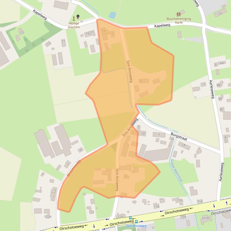 Kaart van postcodegebied 5684NM.