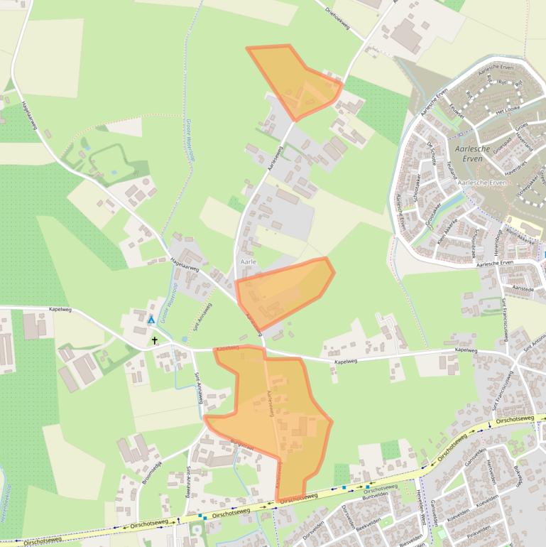 Kaart van postcodegebied 5684NR.