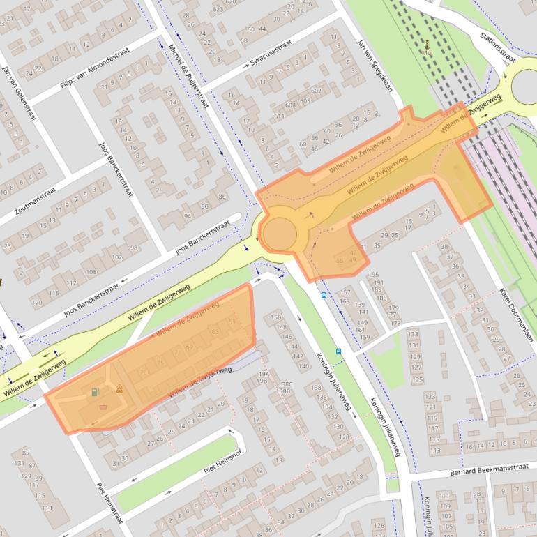 Kaart van postcodegebied 5684SC.