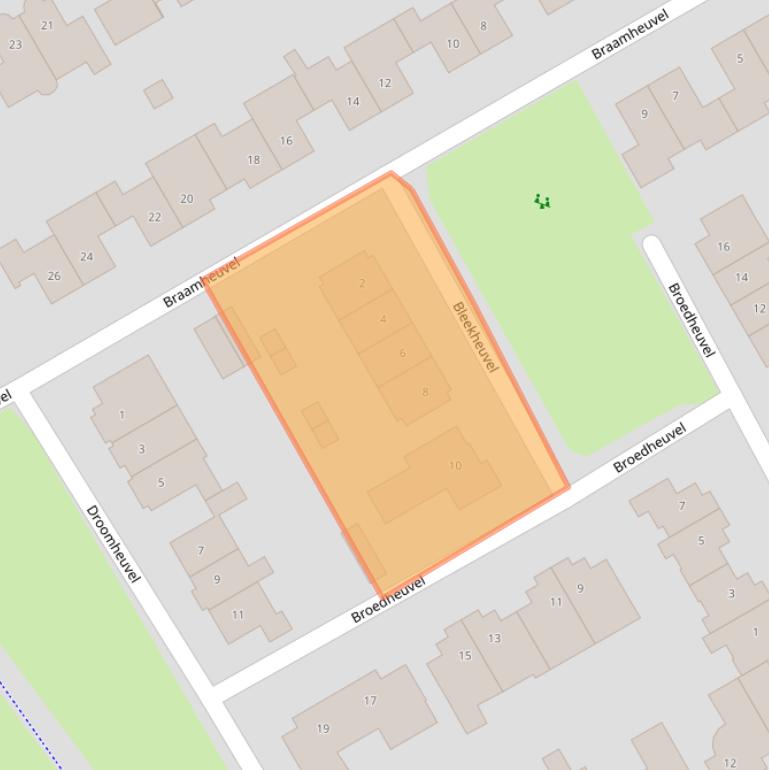 Kaart van postcodegebied 5685AN.