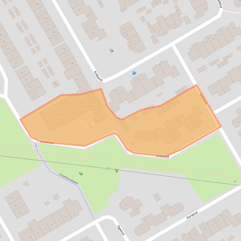 Kaart van postcodegebied 5685DT.