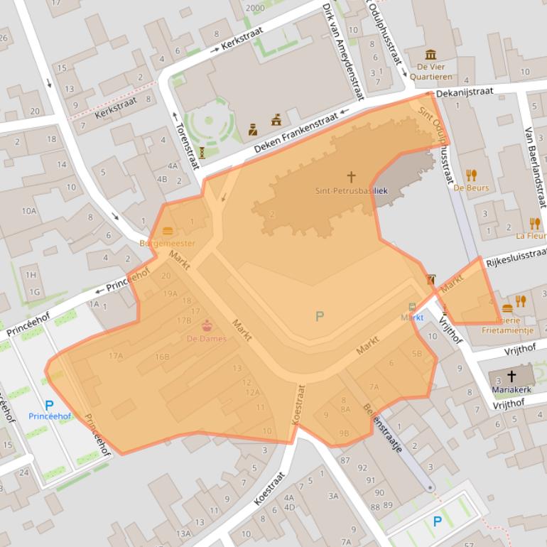 Kaart van postcodegebied 5688AJ.