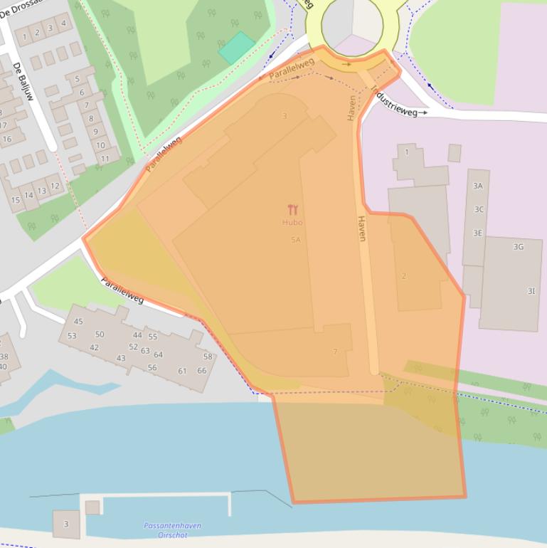 Kaart van postcodegebied 5688DR.