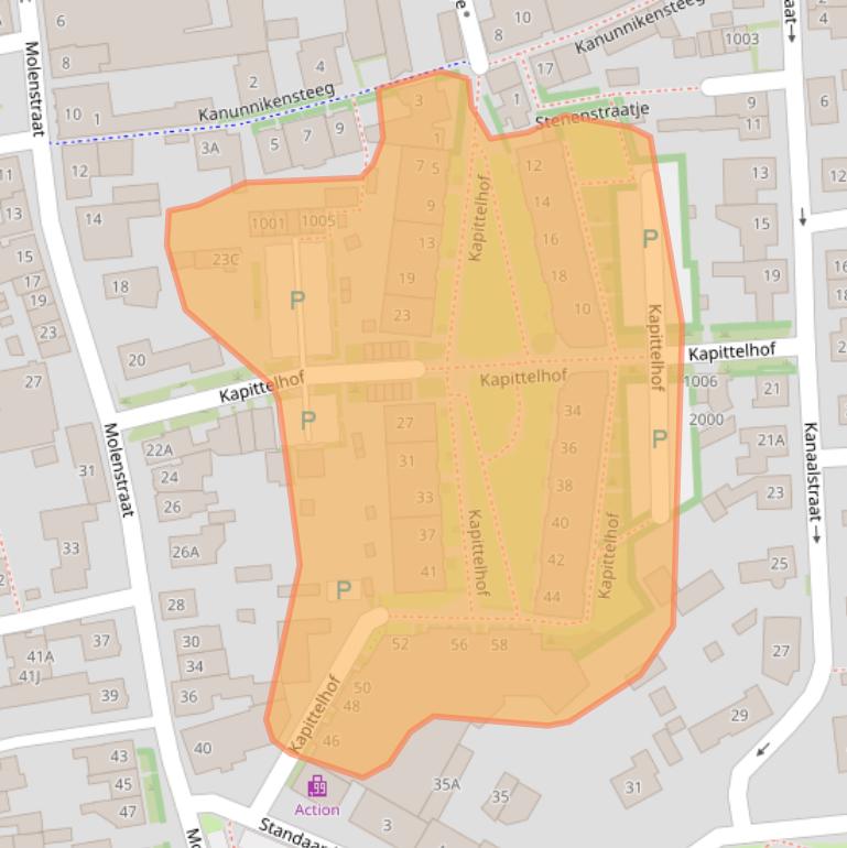 Kaart van postcodegebied 5688ES.