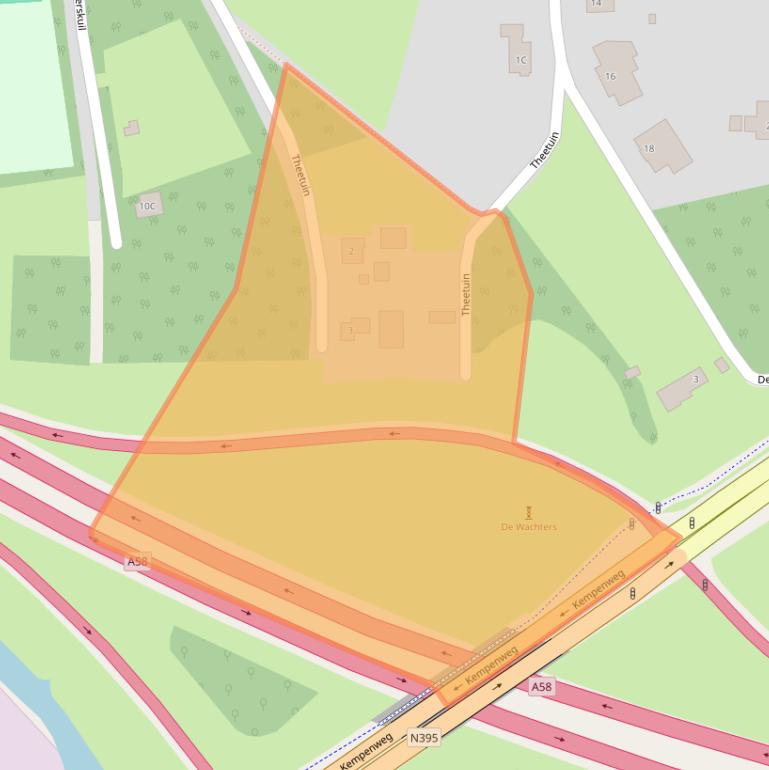 Kaart van postcodegebied 5688GE.