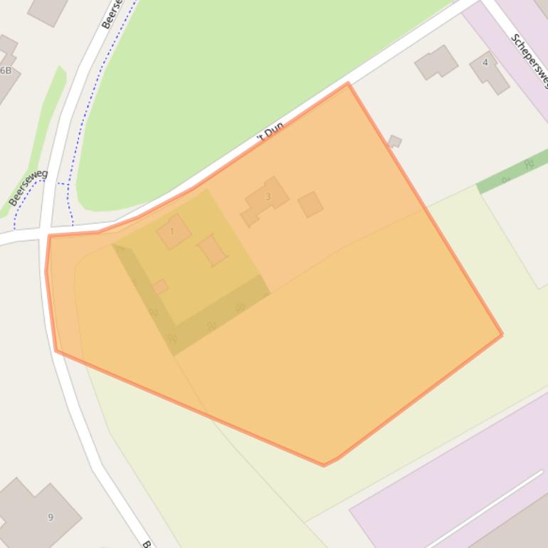 Kaart van postcodegebied 5688HE.