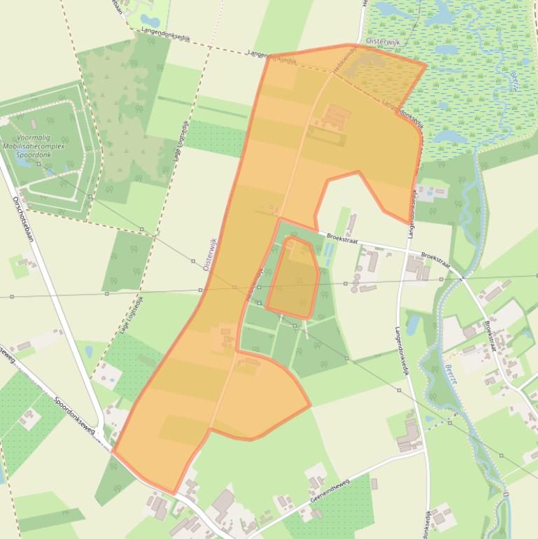 Kaart van postcodegebied 5688JV.