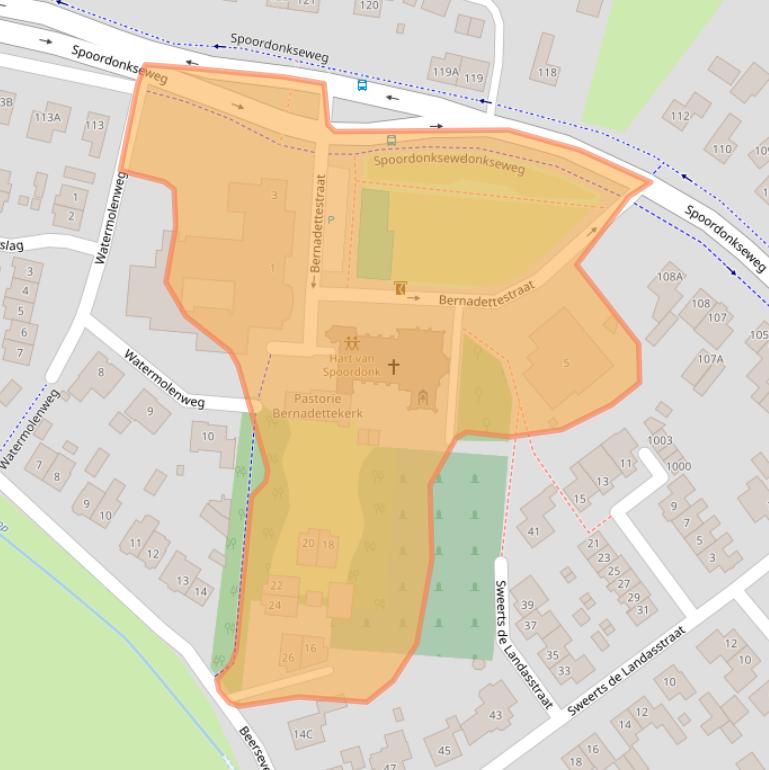 Kaart van postcodegebied 5688KN.