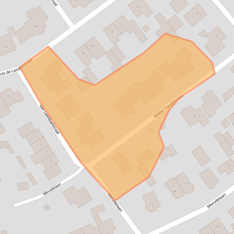 Kaart van postcodegebied 5688KV.