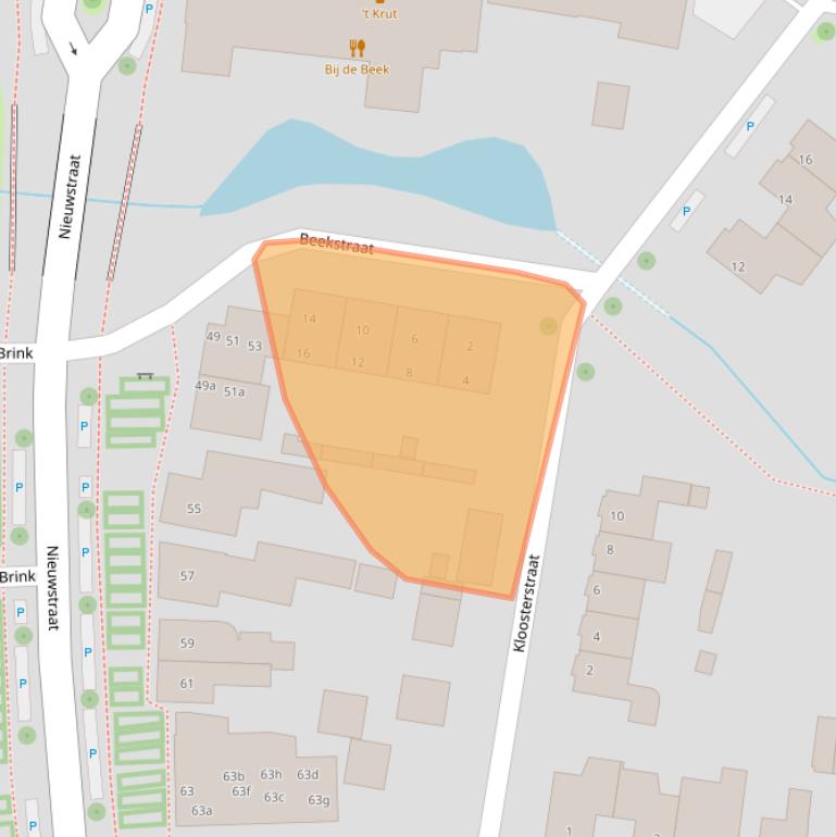 Kaart van postcodegebied 5691BX.