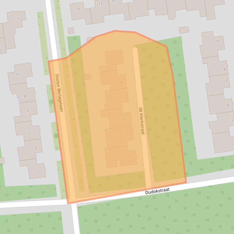 Kaart van postcodegebied 5691DW.