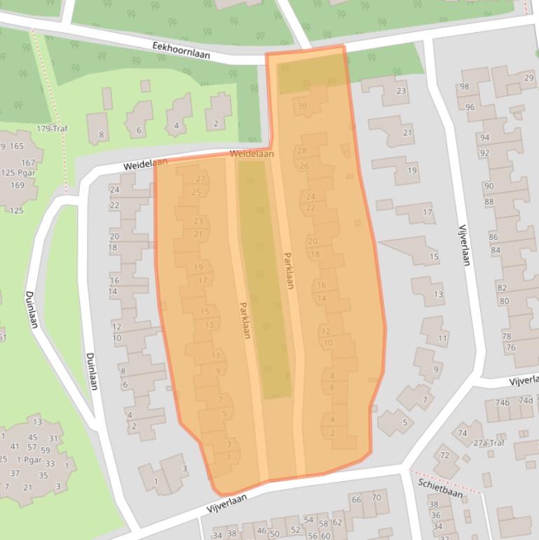 Kaart van postcodegebied 5691EK.