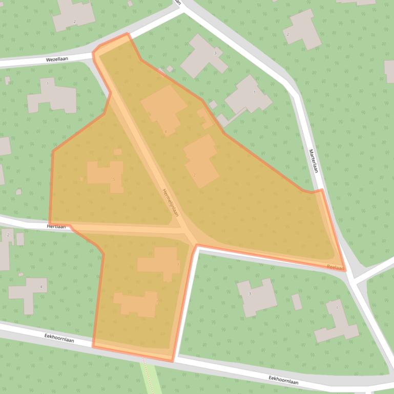 Kaart van postcodegebied 5691ES.