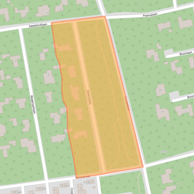 Kaart van postcodegebied 5691GN.