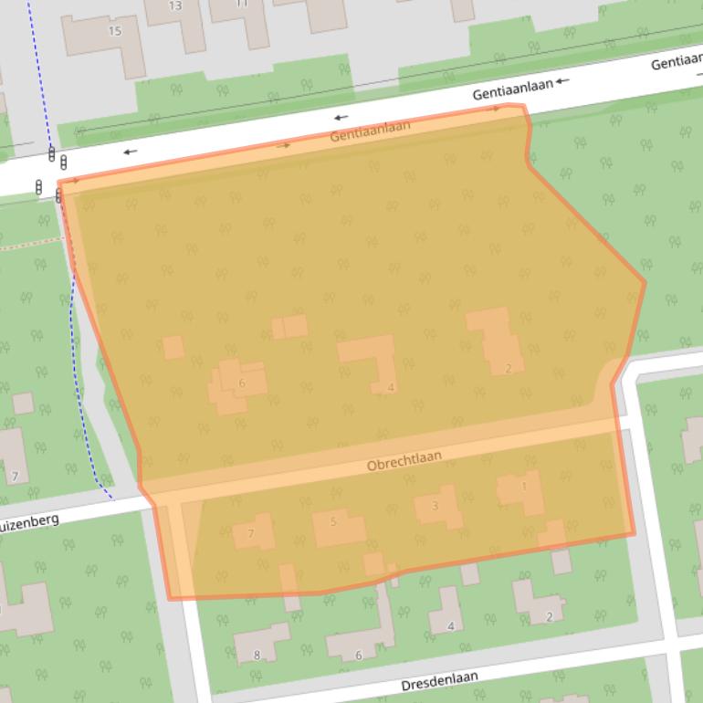 Kaart van postcodegebied 5691GV.