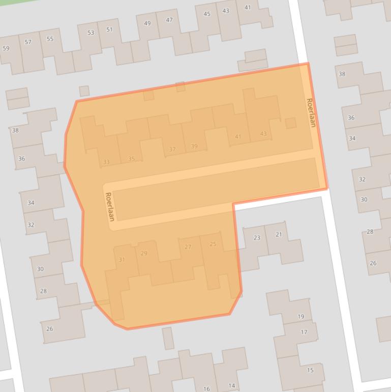 Kaart van postcodegebied 5691HH.