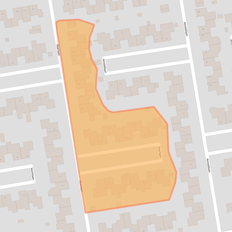 Kaart van postcodegebied 5691HJ.