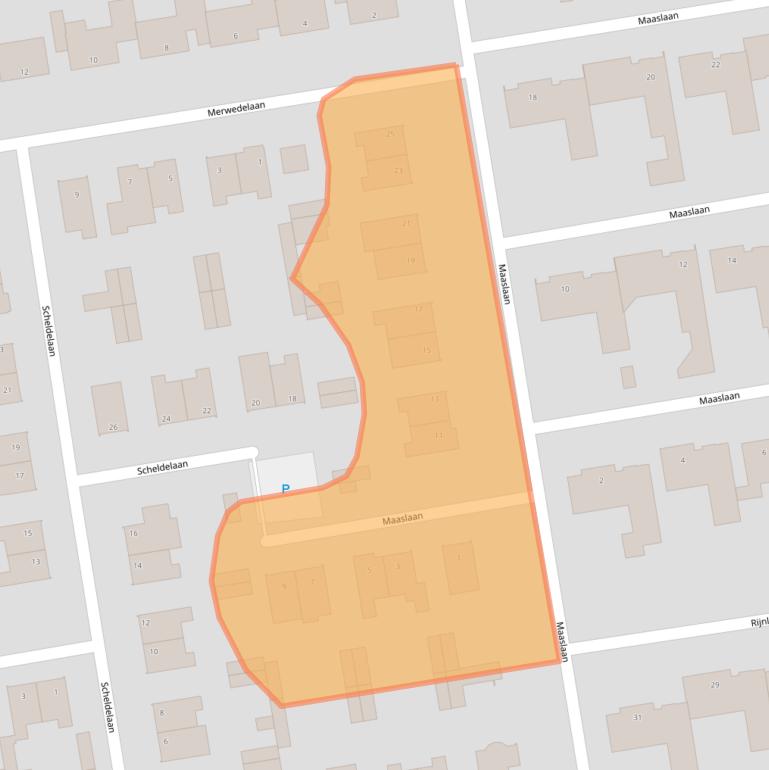 Kaart van postcodegebied 5691HM.