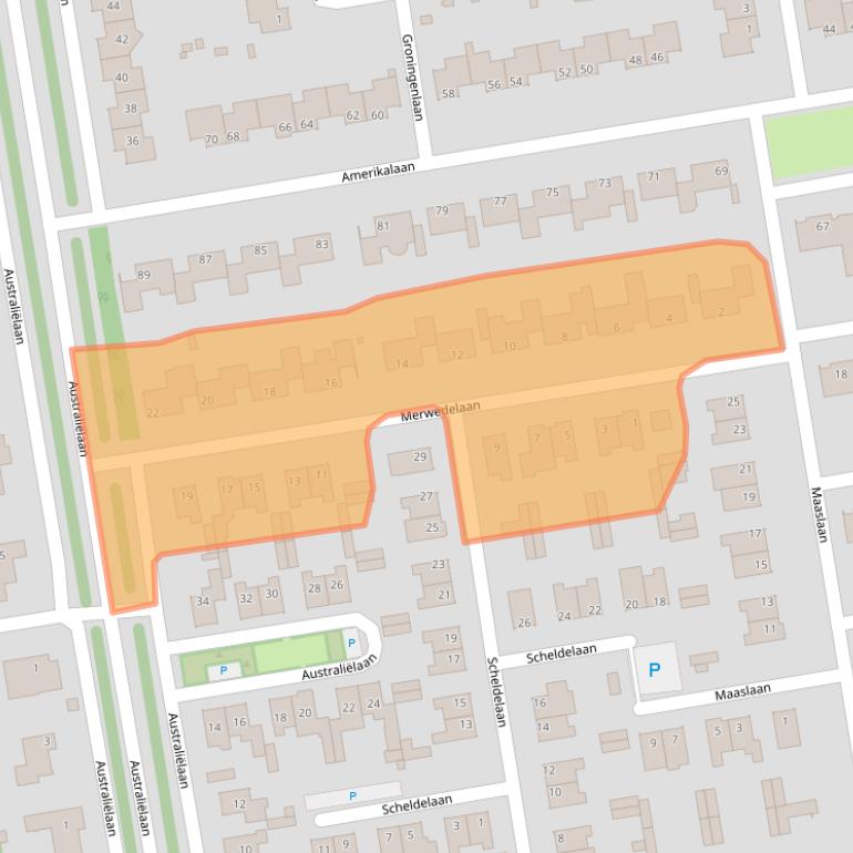 Kaart van postcodegebied 5691HS.