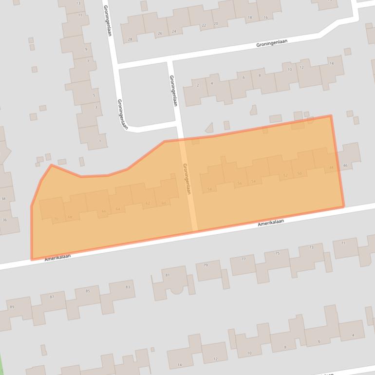 Kaart van postcodegebied 5691KE.