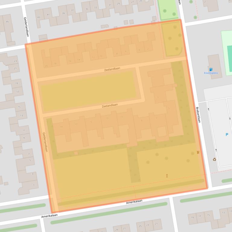 Kaart van postcodegebied 5691KM.