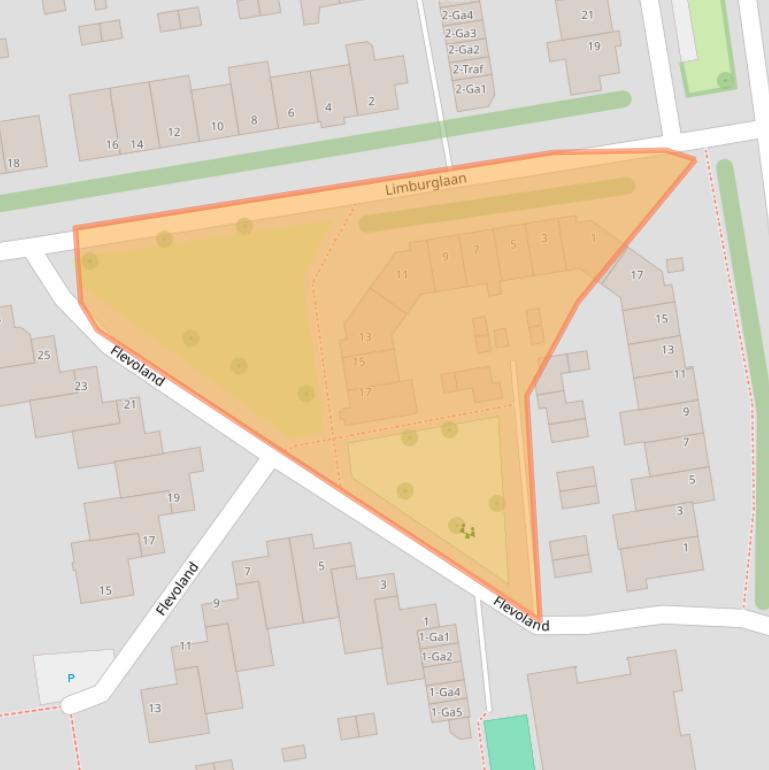 Kaart van postcodegebied 5691KP.