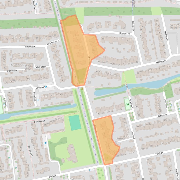 Kaart van postcodegebied 5691MG.