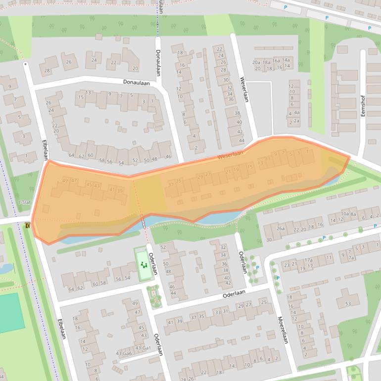 Kaart van postcodegebied 5691MH.