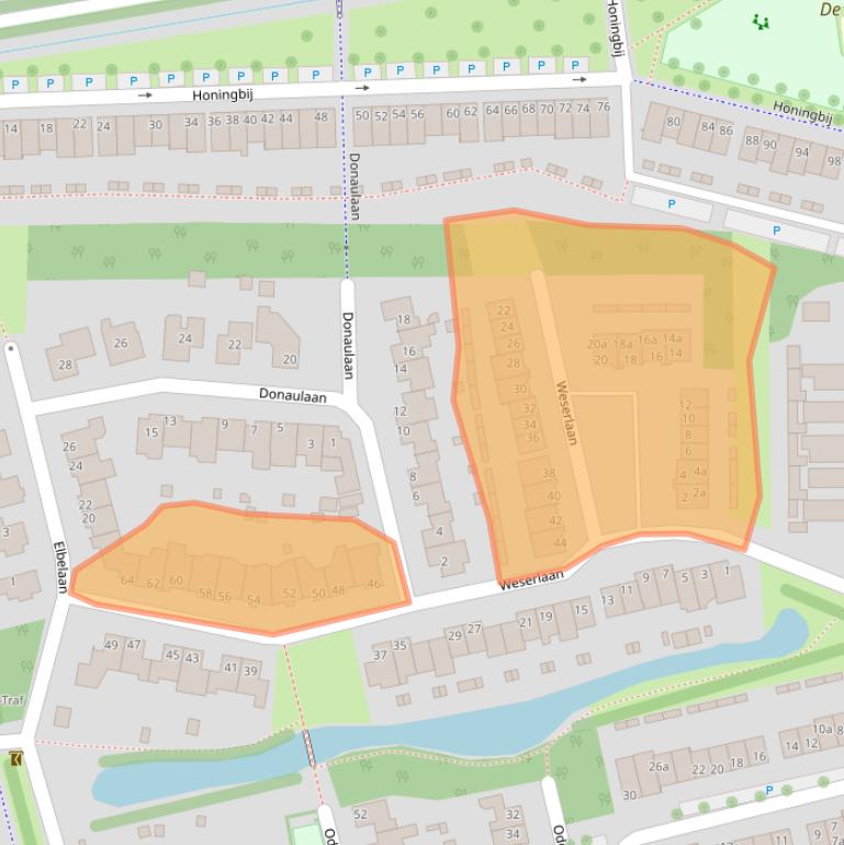 Kaart van postcodegebied 5691MJ.