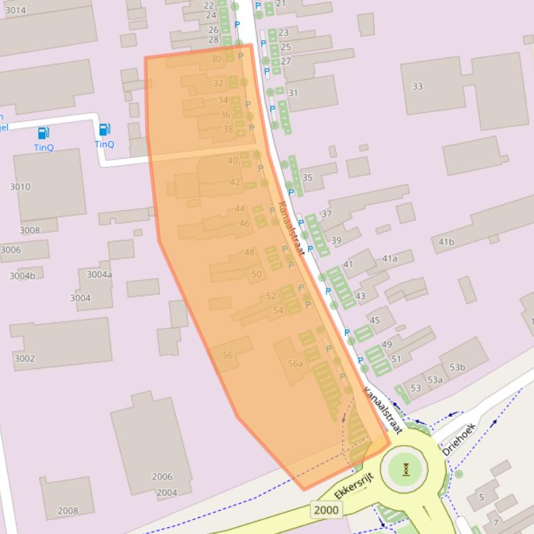 Kaart van postcodegebied 5691ND.