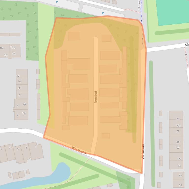 Kaart van postcodegebied 5691PH.