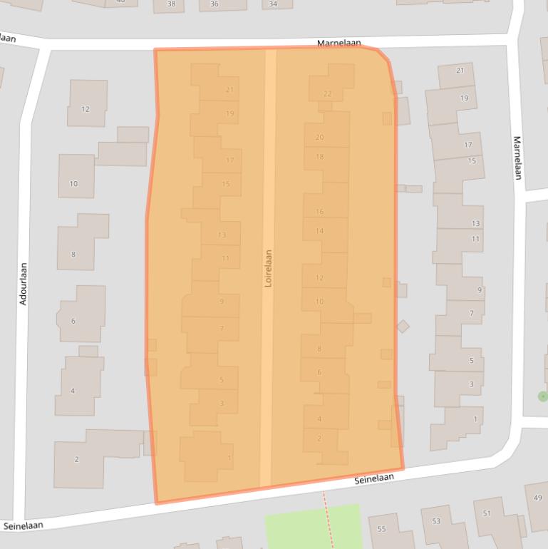 Kaart van postcodegebied 5691RD.