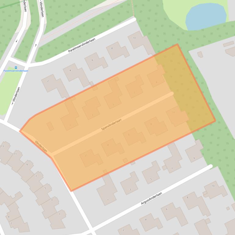 Kaart van postcodegebied 5691RW.