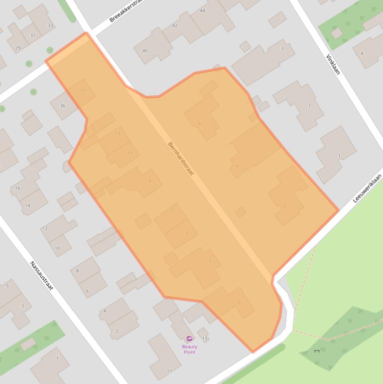 Kaart van postcodegebied 5691TM.