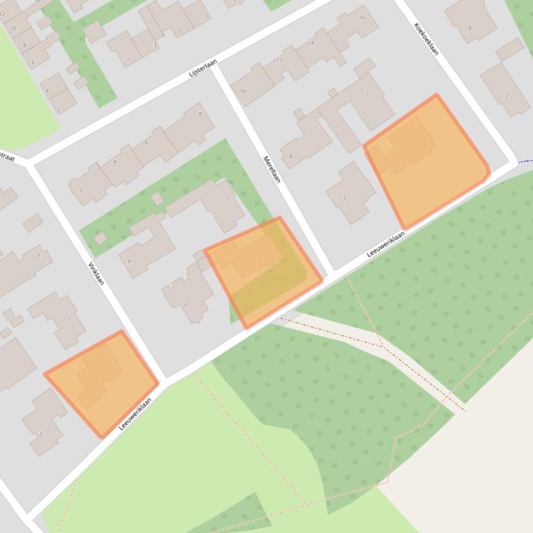 Kaart van postcodegebied 5691VK.