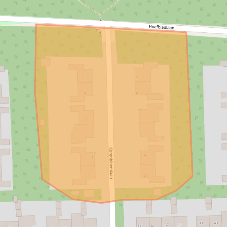 Kaart van postcodegebied 5691WV.