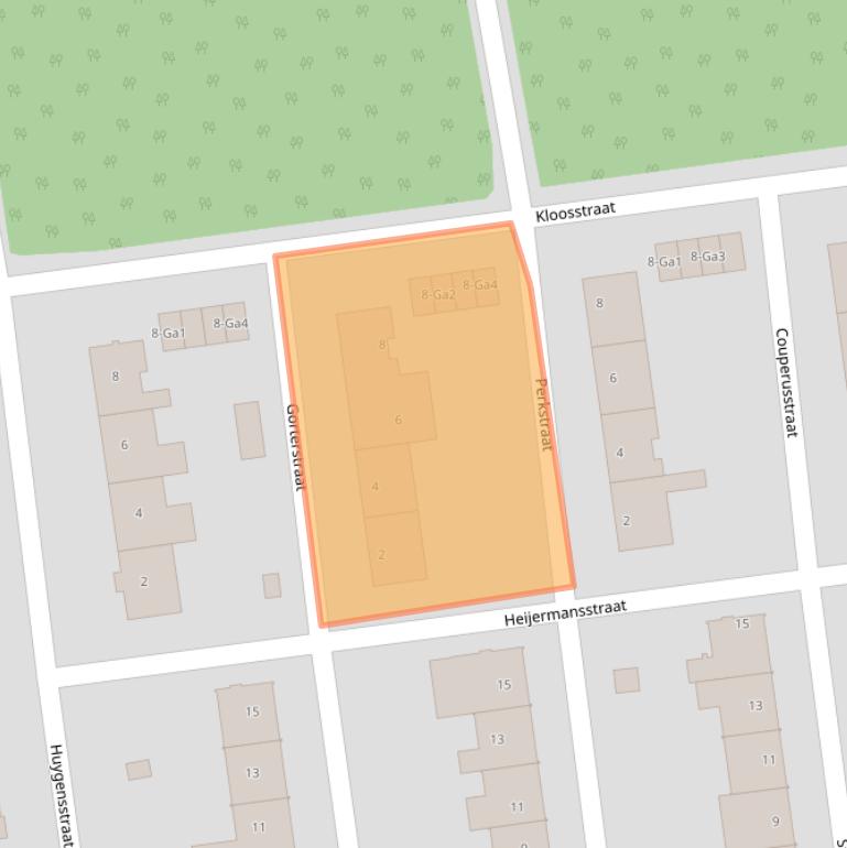 Kaart van postcodegebied 5691ZA.