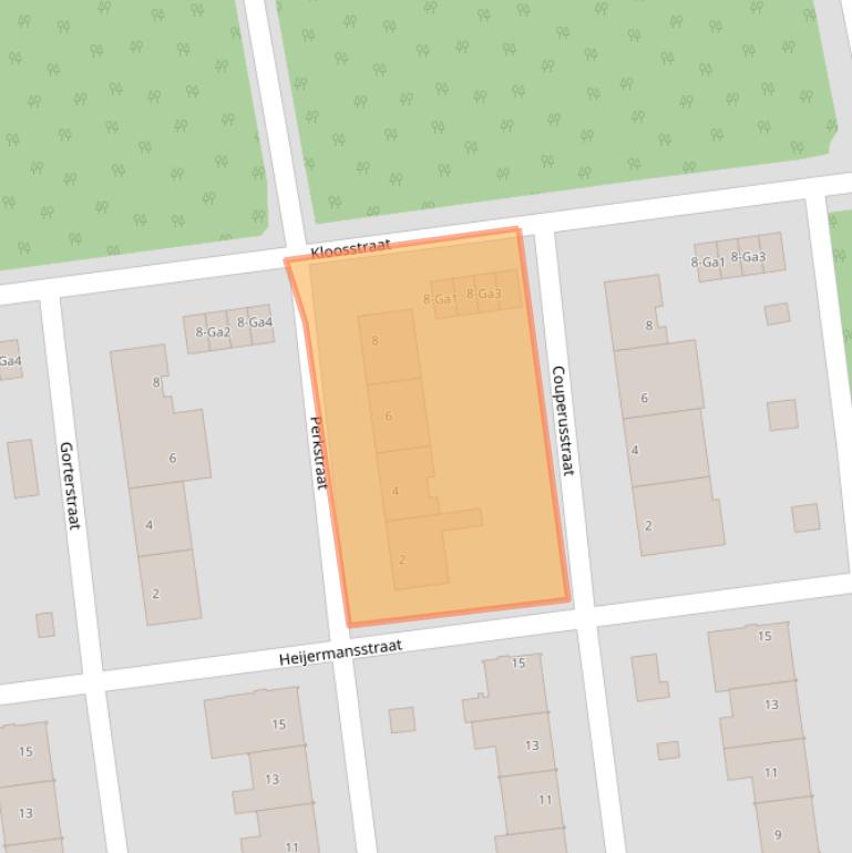 Kaart van postcodegebied 5691ZB.