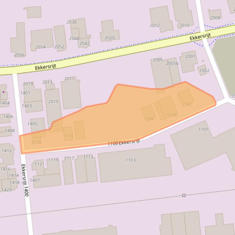 Kaart van postcodegebied 5692AC.