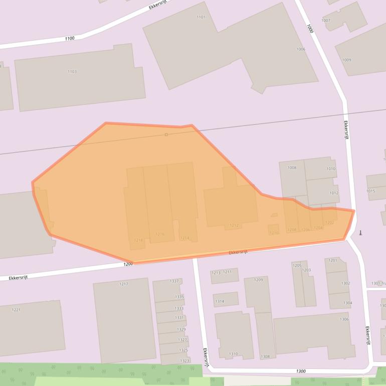 Kaart van postcodegebied 5692AE.