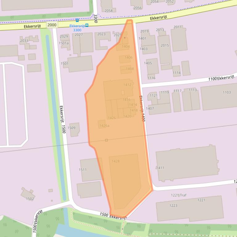 Kaart van postcodegebied 5692AK.