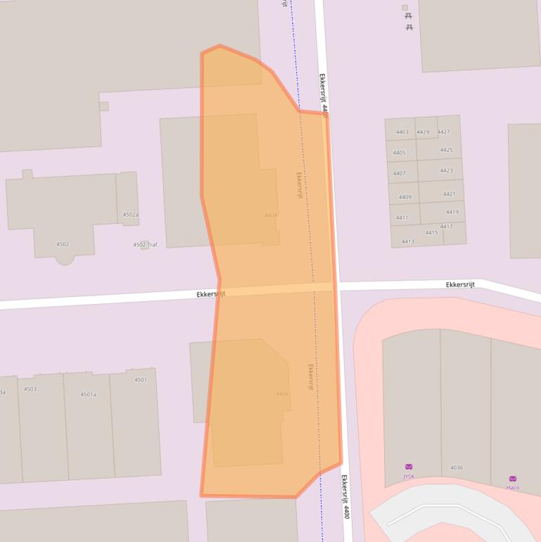 Kaart van postcodegebied 5692DK.