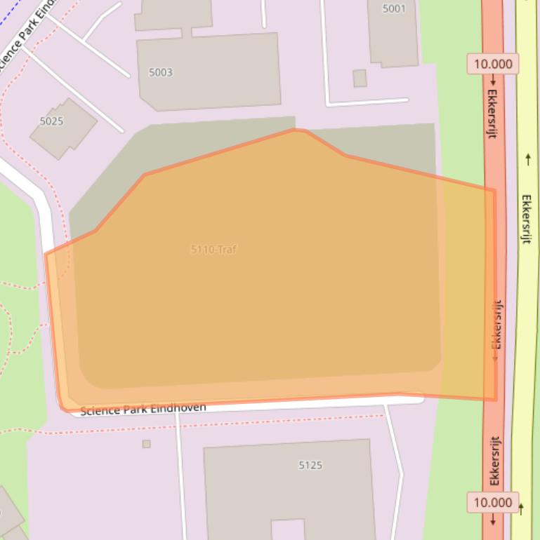 Kaart van postcodegebied 5692EC.