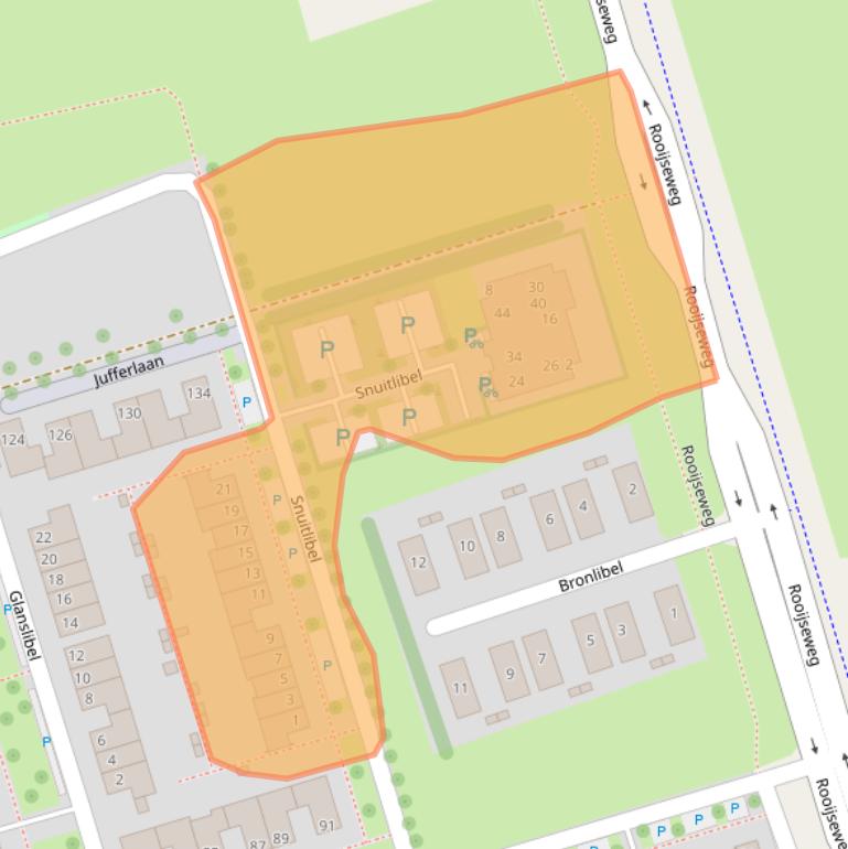 Kaart van postcodegebied 5692WS.