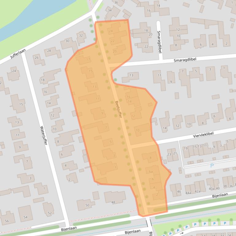 Kaart van postcodegebied 5692WT.