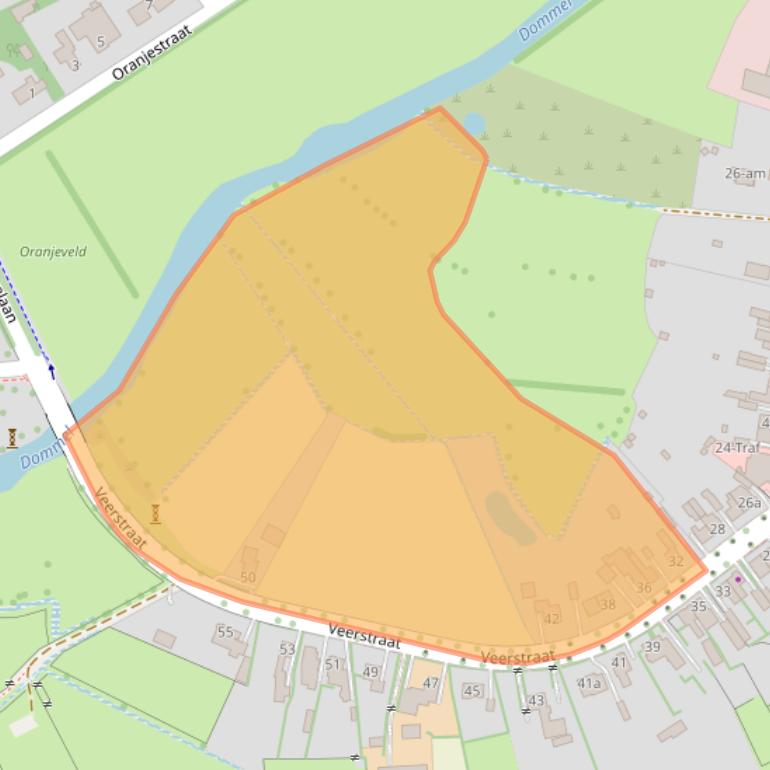 Kaart van postcodegebied 5694AD.