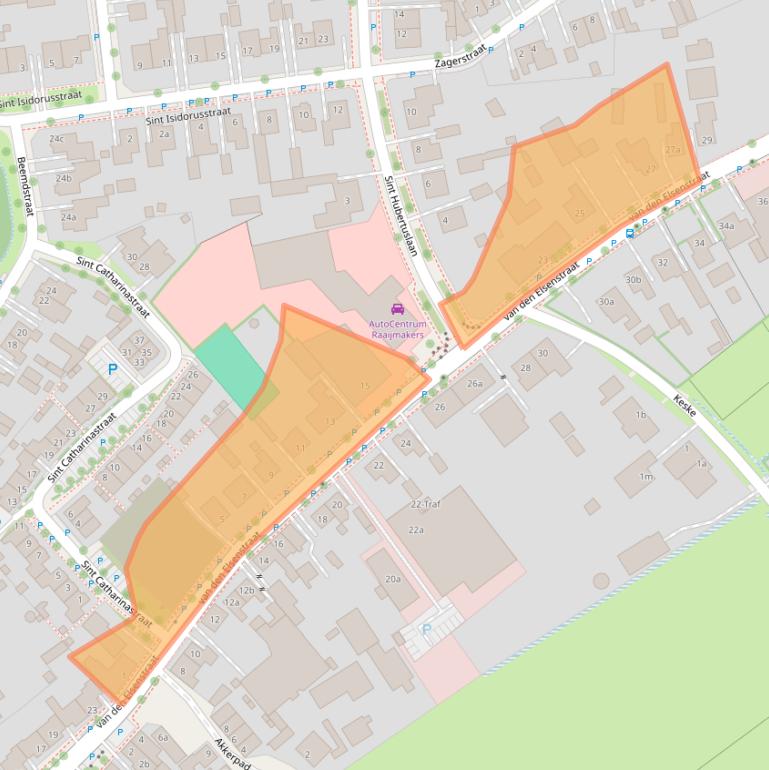 Kaart van postcodegebied 5694ND.