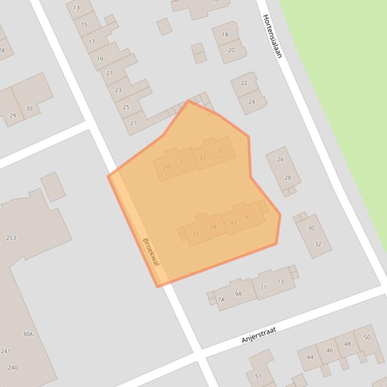 Kaart van postcodegebied 5701CR.